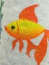 Валенки-самовалки "Золотая рыбка" детские белые