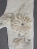 Варежки ручного валяния "Кружевные хризантемы"