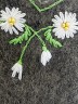 Валенки-самовалки "Полевые цветы" высокие серые